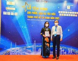 Hiệp Hội doanh nghiệp TP.HCM tổ chức Lễ Tôn vinh sản phẩm, dịch vụ tiêu biểu năm 2021