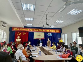 Văn phòng Đại diện Trung ương Hội GDCSSKCĐ tại Tp.HCM họp mặt các đơn vị trực thuộc