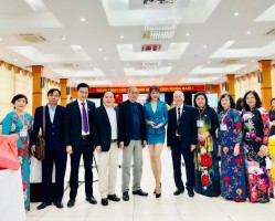 VACHE – TPHCM thăm và làm việc với Trung ương hội GDCSSKCĐ Việt Nam tại Hà Nội