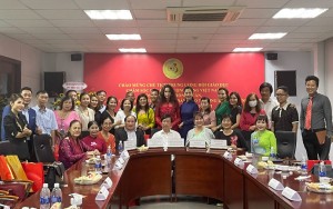CHỦ TỊCH HỘI GDCSSKCĐ VIỆT NAM THĂM LÀM VIỆC VỚI CÁC ĐƠN VỊ TRỰC THUỘC TRUNG ƯƠNG HỘI TẠI MIỀN NAM VÀ TÂY NGUYÊN