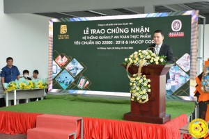 Công ty Việt Nam Quốc Yến nhận Chứng nhận đạt tiêu chuẩn ISO 22000:2018 & HACCP CODEX.