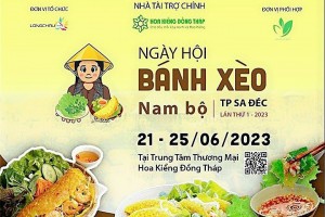 Đồng Tháp: sắp diễn ra “Ngày hội Bánh xèo Nam Bộ”
