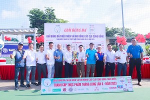 Khai mạc giải bóng đá Thiếu niên và Nhi đồng, các CLB cộng đồng toàn quốc tranh Cúp Thực phẩm Thăng Long (lần 6 - năm 2023)