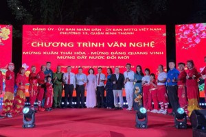 Phường 13, quận Bình Thạnh tổ chức Ngày hội Văn hóa “Xuân Ất Tỵ – Chào mừng Đảng quang vinh”