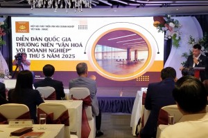 Diễn đàn Quốc gia thường niên “Văn hóa với Doanh nghiệp” năm 2025